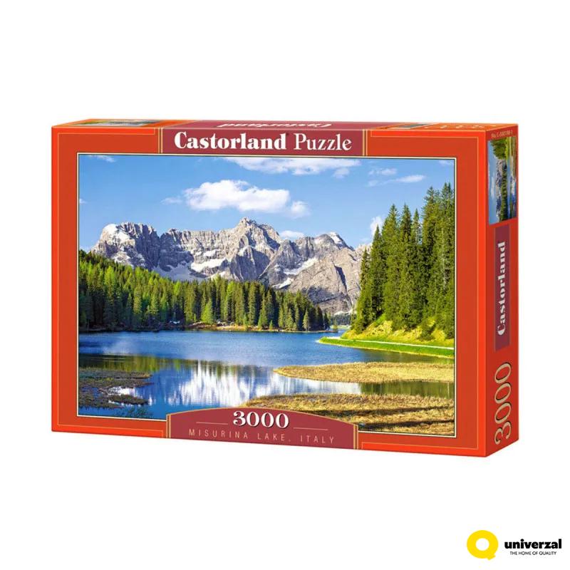 PUZZLE 3000 DELOVA C-300198-2 MISURINA LAKE ITALY CASTORLAND 