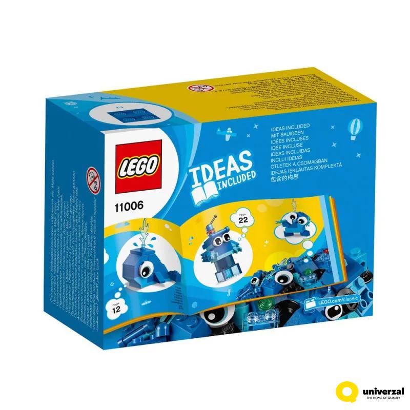 KOCKE LEGO CLASSIC CREATIVE BLUE BRICKS LE11006 