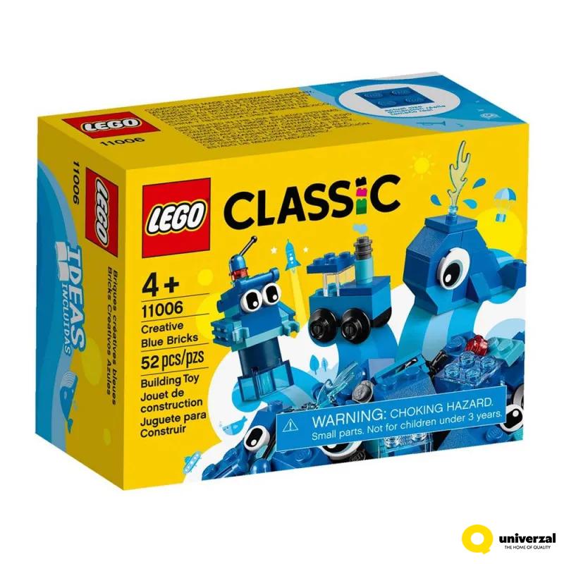 KOCKE LEGO CLASSIC CREATIVE BLUE BRICKS LE11006 