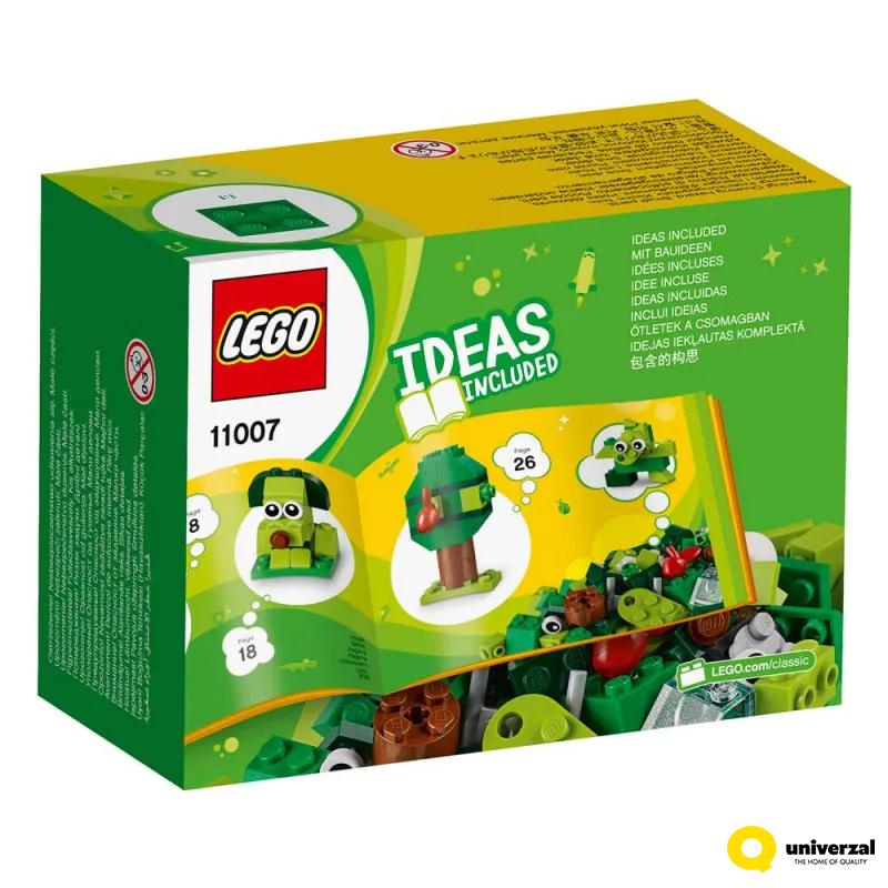KOCKE LEGO CLASSIC CREATIVE GREEN BRICKS LE11007 