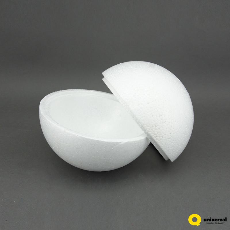 STIROPOR KUGLA 15CM PREPOLOVLJENA 437694 