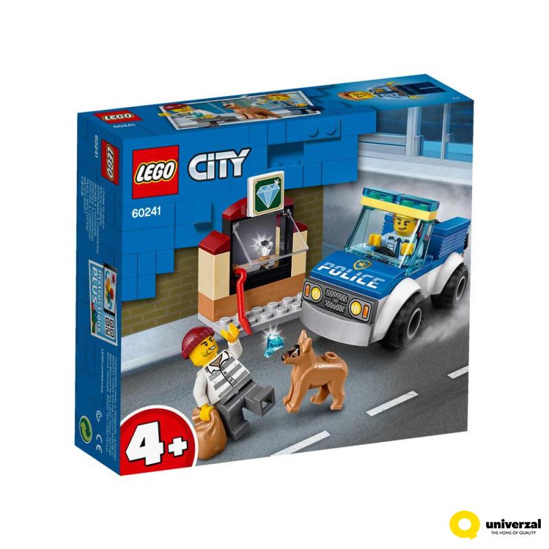 KOCKE LEGO CITY POLICE DOG UNIT LE60241 
