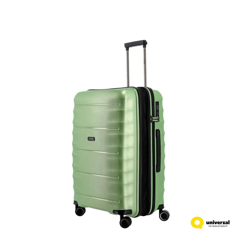 KOFER PUTNI TITAN HIGHLIGHT 4W TROLLEY M EXP. GREEN METALLIC 842405-81 