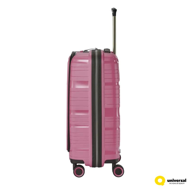 KOFER PUTNI TRAVELITE MOTION 4W TROLLEY S FRONTPOCKET ROSE 074946-13 