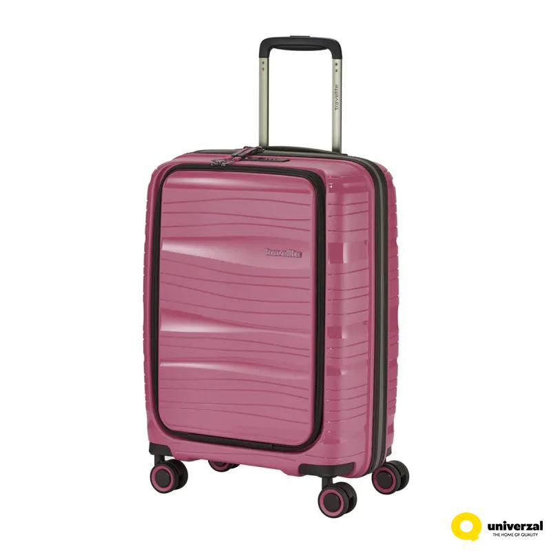 KOFER PUTNI TRAVELITE MOTION 4W TROLLEY S FRONTPOCKET ROSE 074946-13 