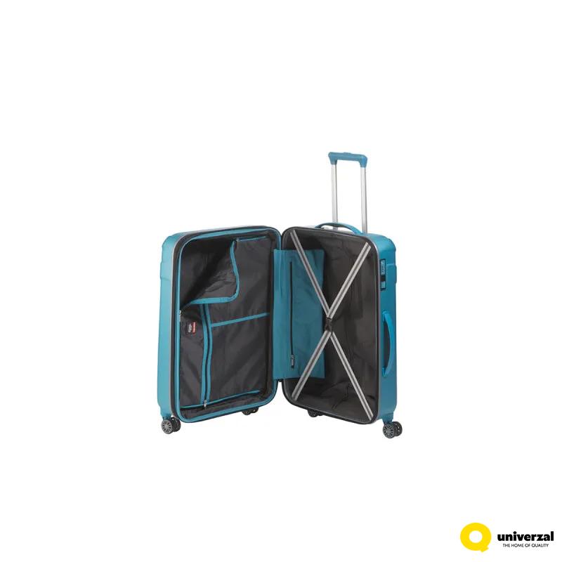 KOFER PUTNI TRAVELITE VECTOR 4W TROLLEY M EXP. TURQUOISE 072048-21 