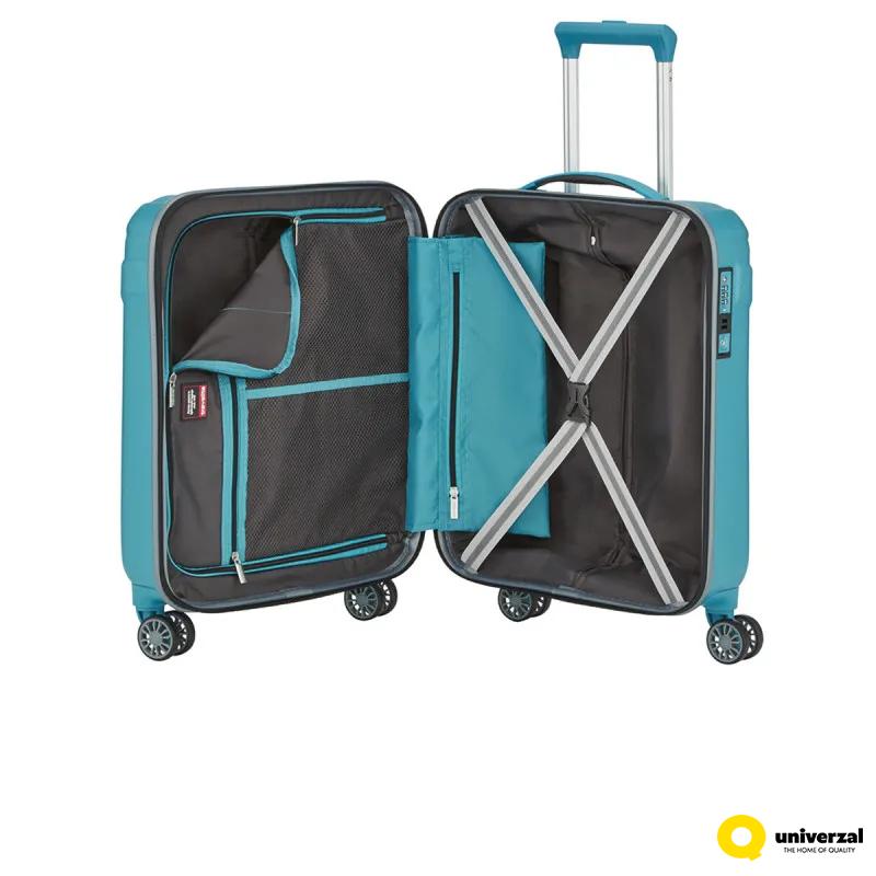 KOFER PUTNI TRAVELITE VECTOR 4W TROLLEY S TURQUOISE 072047-21 