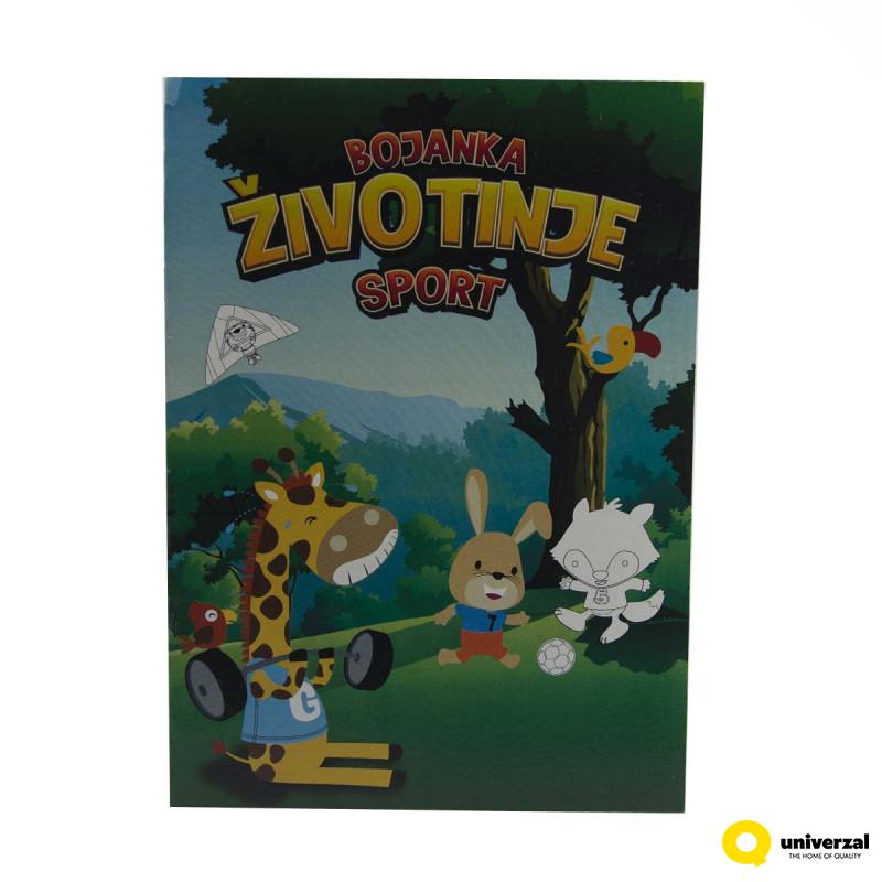 BOJANKA ŽIVOTINJE - SPORT 