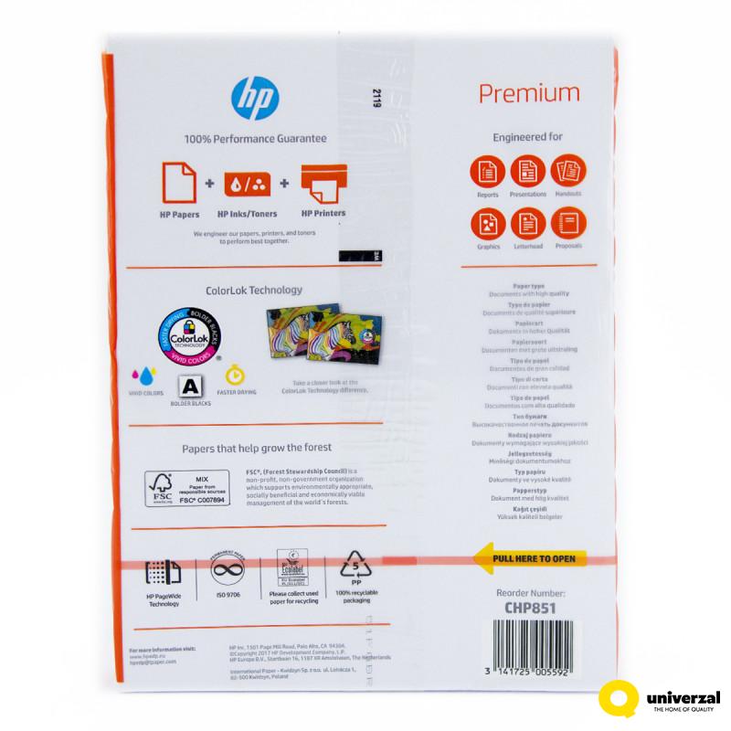 FOTOKOPIR PAPIR A4 HP PREMIUM 80gr 250/1 