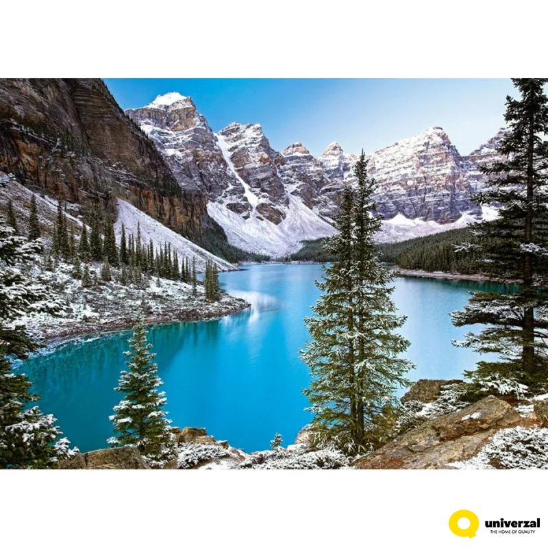 PUZZLE 1000 DELOVA C-102372-2 JEWEL OF THE ROCKIES CANADA CASTORLAND 