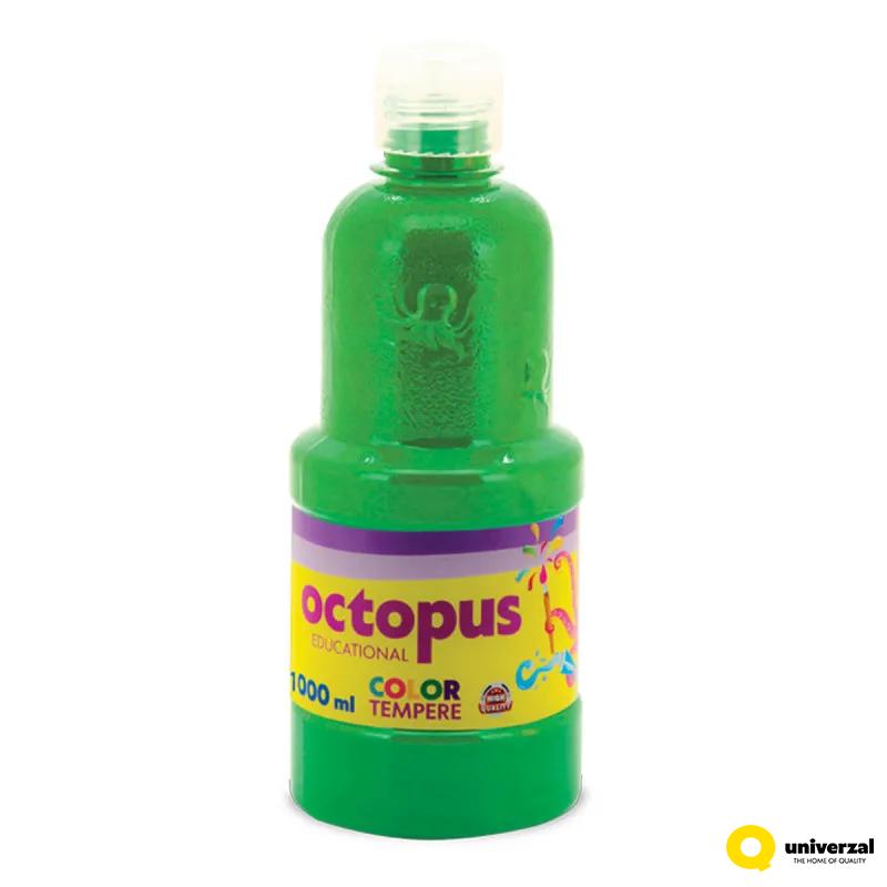 TEMPERA 1L SVETLO ZELENA OCTOPUS UNL-1632 