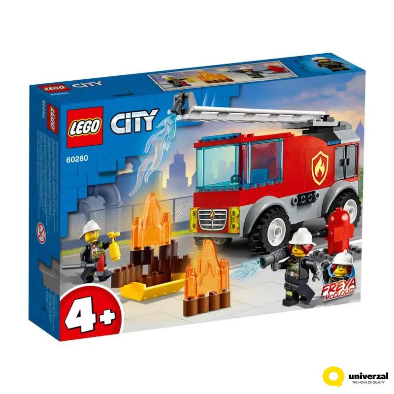KOCKE LEGO CITY FIRE LADDER TRUCK LE60280 
