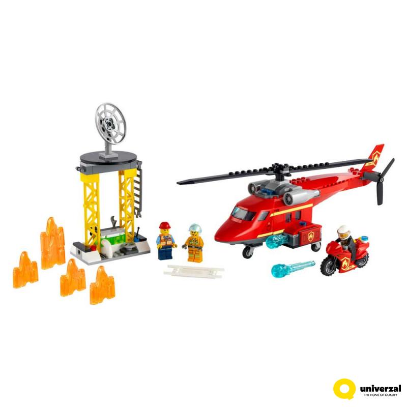 KOCKE LEGO CITY FIRE RESCUE HELICOPTER LE60281 