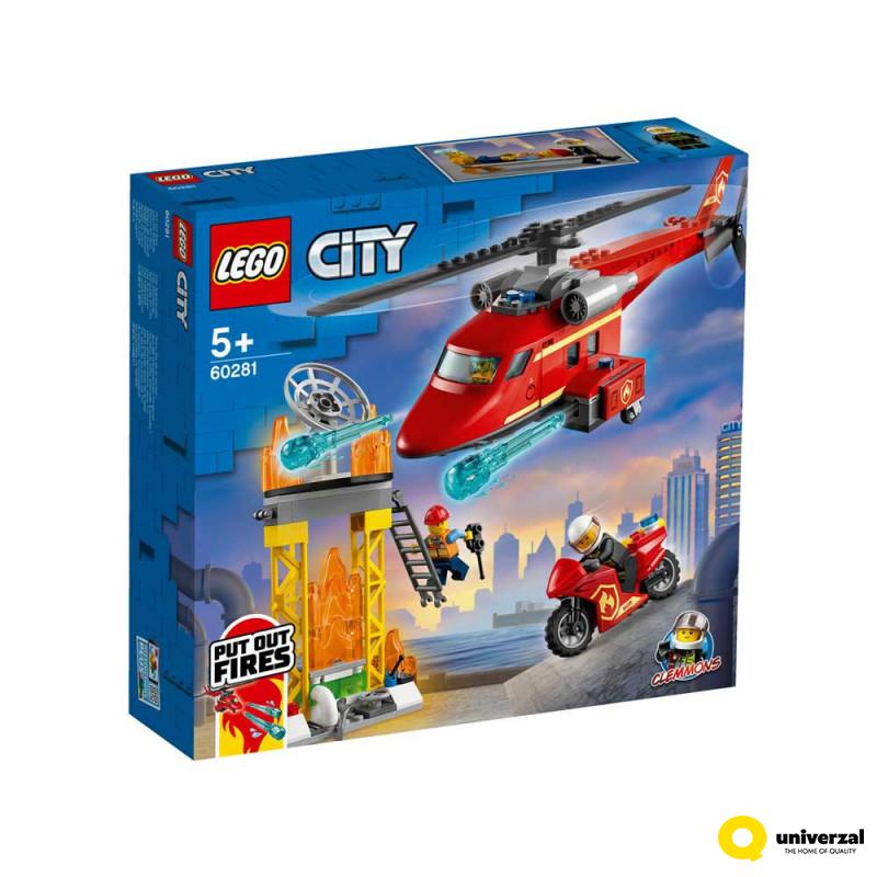 KOCKE LEGO CITY FIRE RESCUE HELICOPTER LE60281 