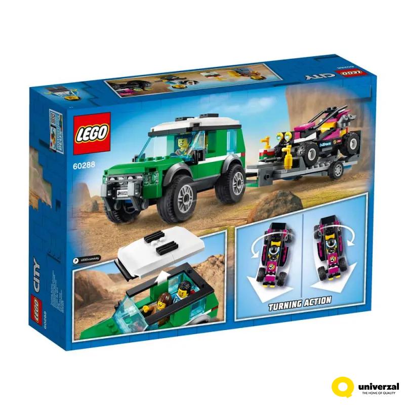 KOCKE LEGO CITY RACE BUGGY TRANSPORTER LE60288 