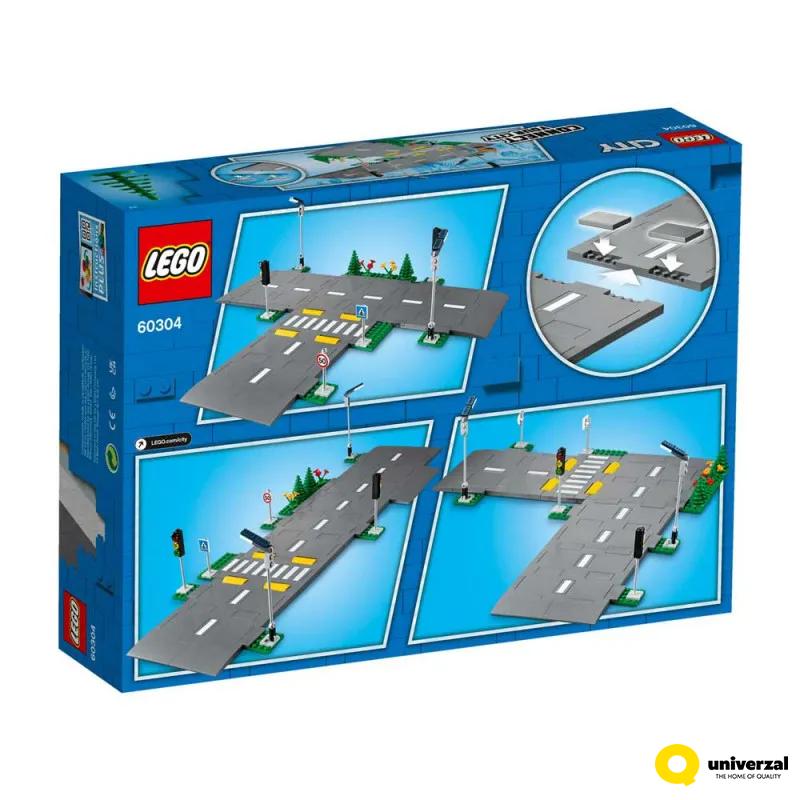 KOCKE LEGO CITY ROAD PLATES LE60304 