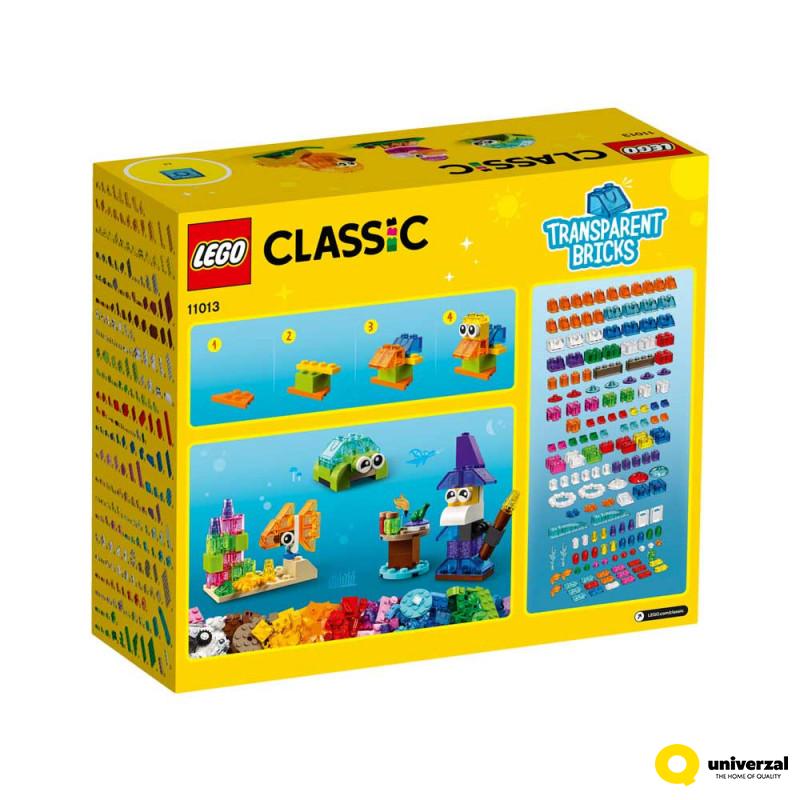 KOCKE LEGO CLASSIC CREATIVE TRANSPARENT LE11013 