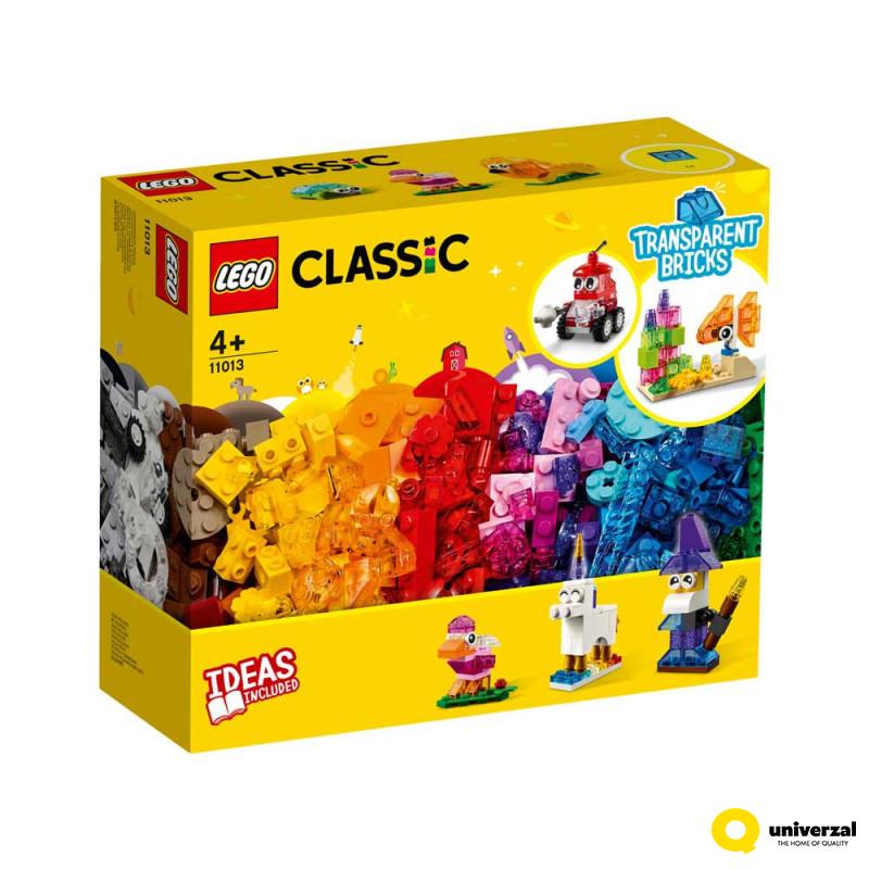 KOCKE LEGO CLASSIC CREATIVE TRANSPARENT LE11013 