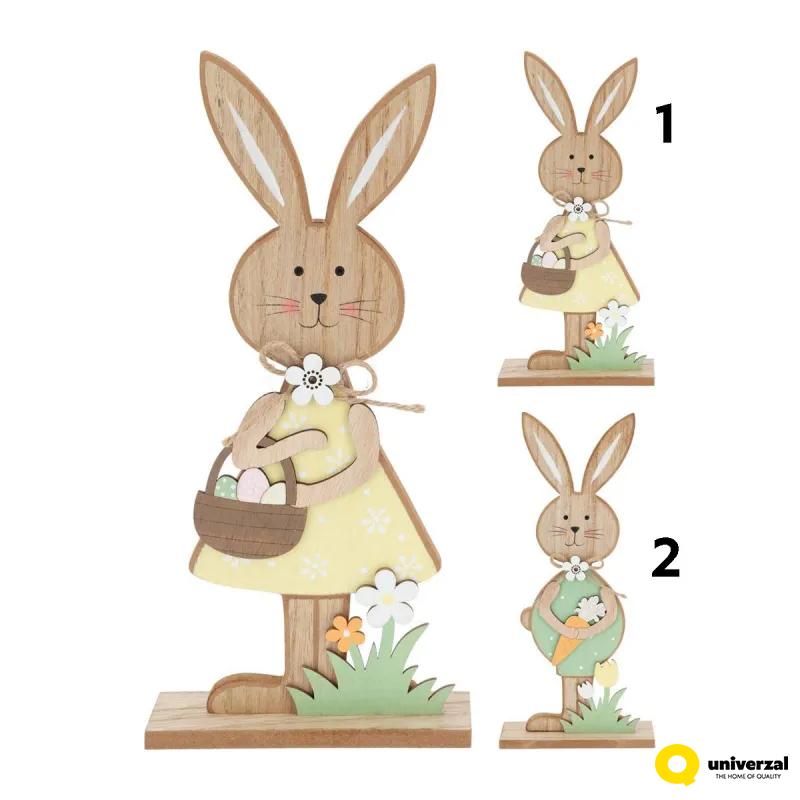 FIGURA USKRŠNJA DRVENA ZEC 31CM DH9216210 