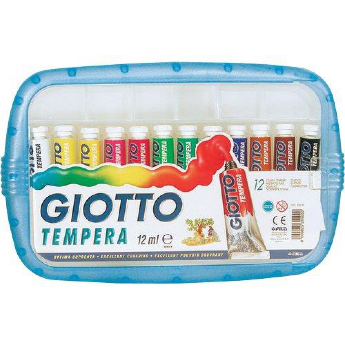TEMPERA 12ML 12/1 GIOTTO EXTRA FINE 3041