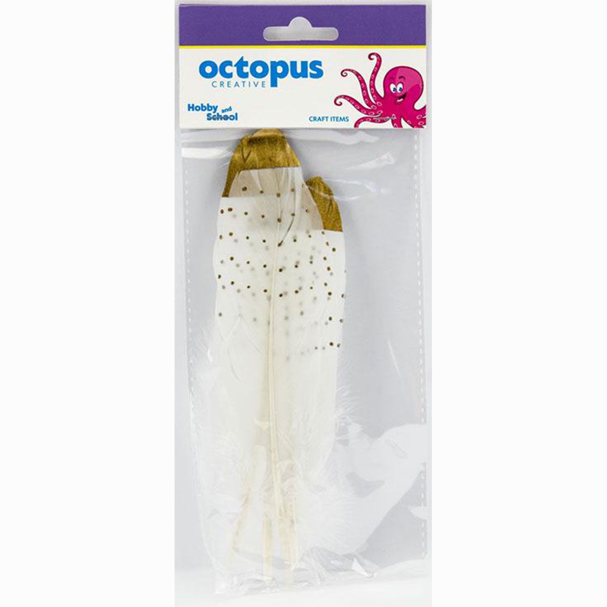 DEKORATIVNO PERJE 19X4cm 4kom UNL-1669