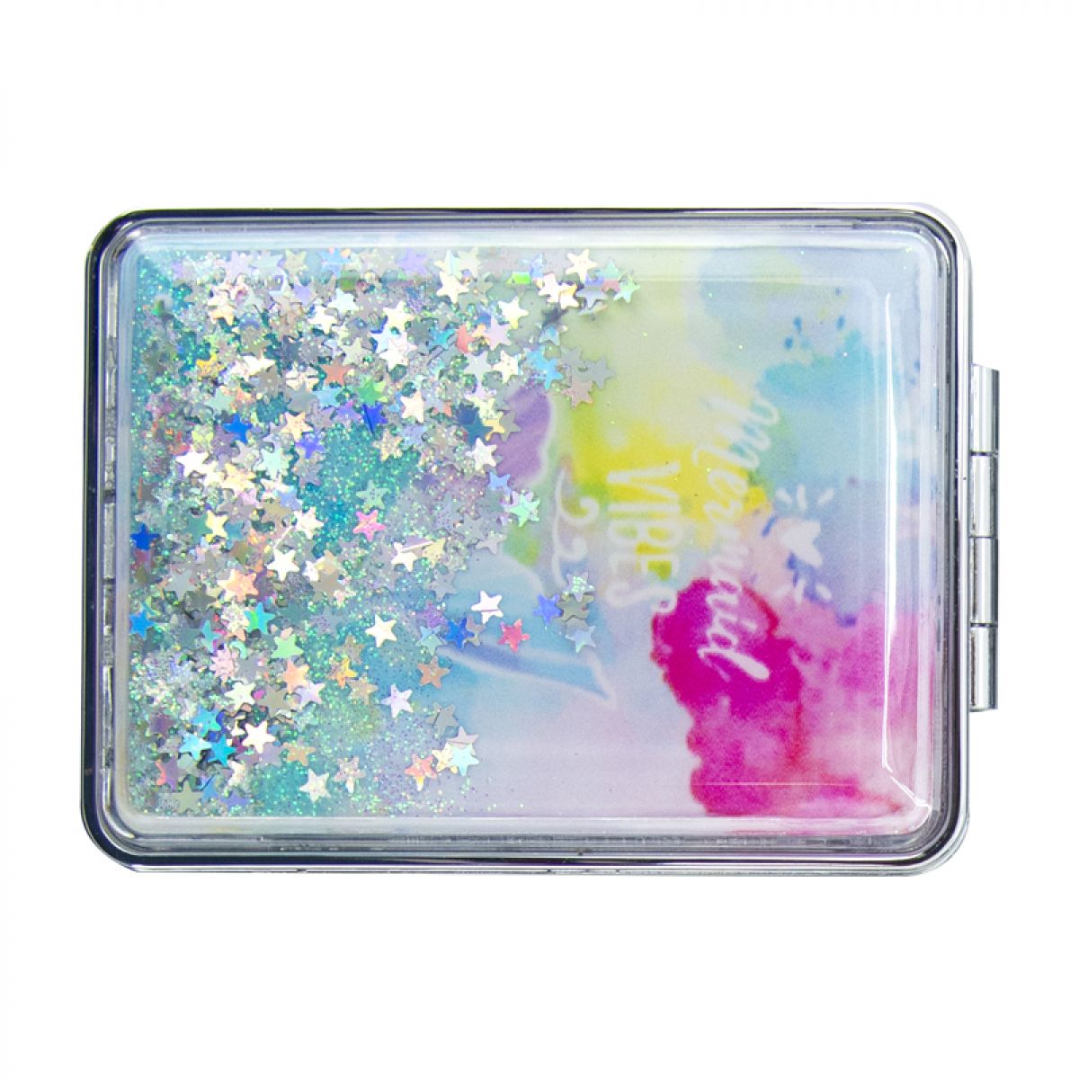 OGLEDALCE KOZMETIČKO FXFS11 PRAVOUGAONO SA ŠLJOKICAMA VIBES