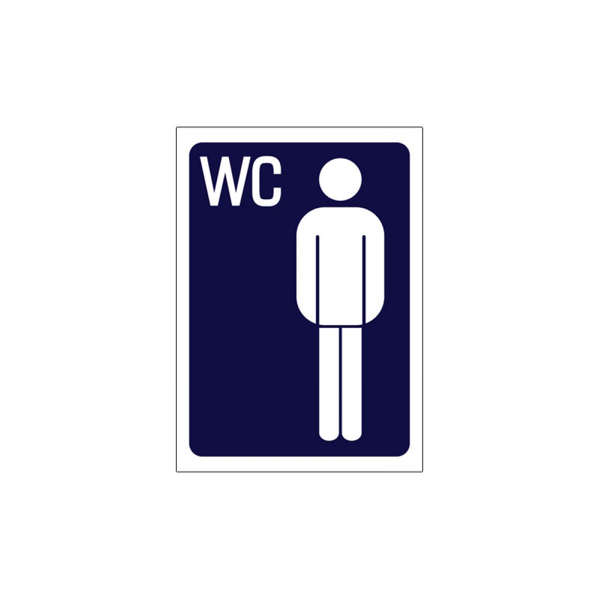 NALEPNICA A7 TOALET MUŠKI 4/1 OCTOPUS UNL-1844