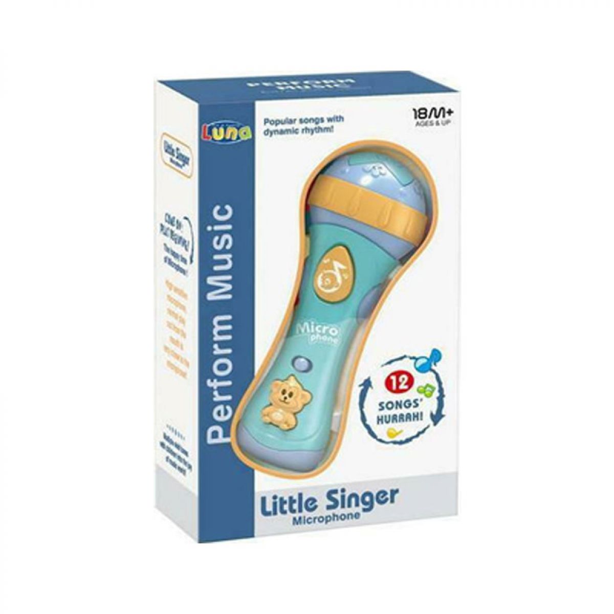 MIKROFON MUZIČKI 24X15X7.8CM LUNA 621678