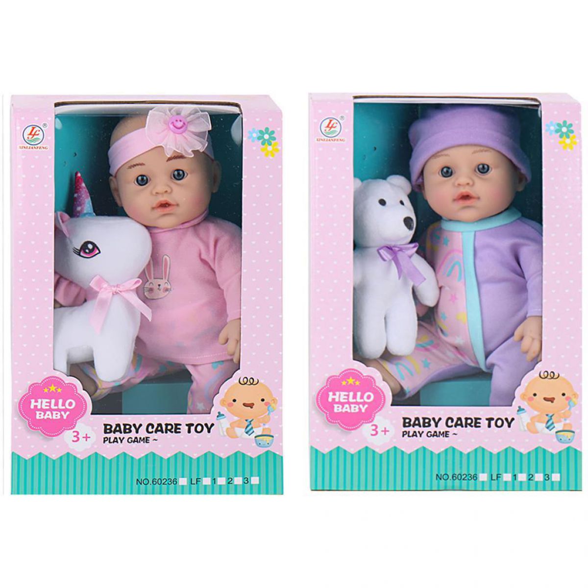 LUTKA 30CM SA ŽIVOTINJOM U KUTIJI LUNA 622065