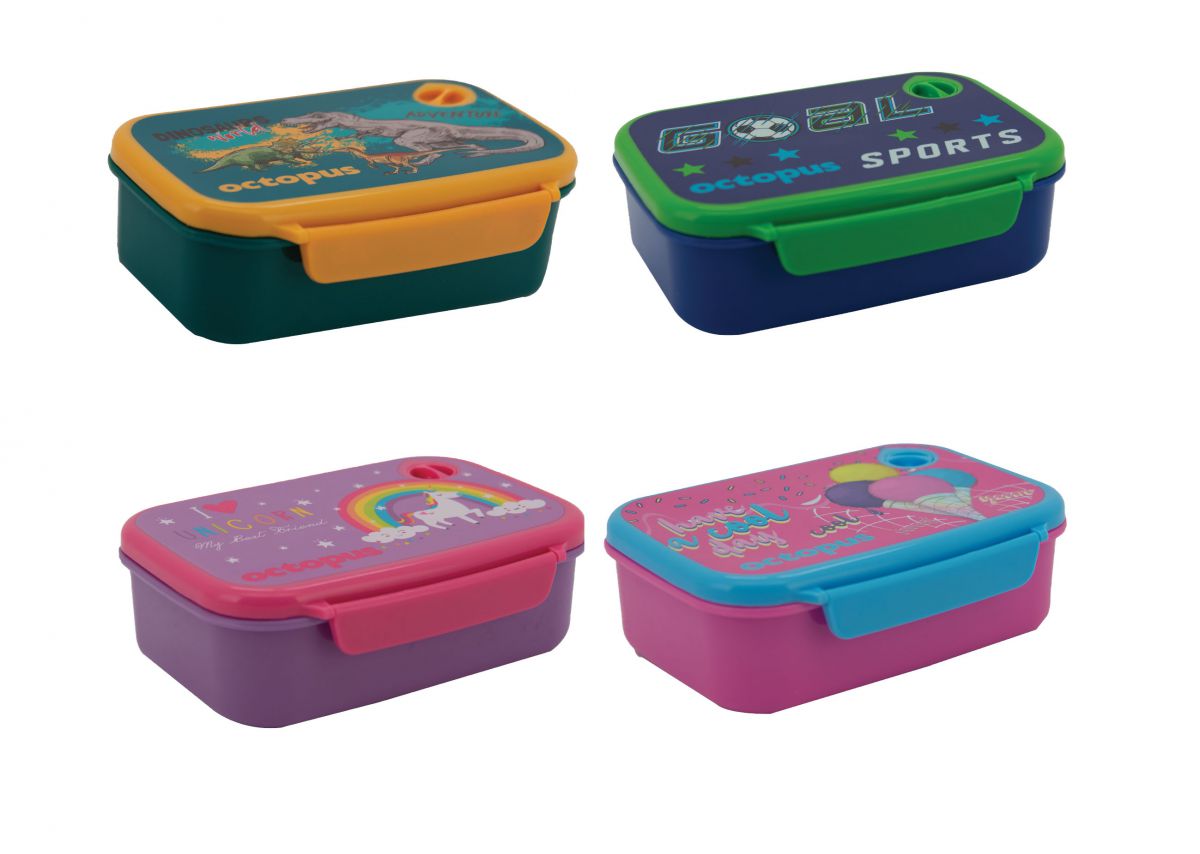 KUTIJA ZA HRANU OCTOPUS 18X6X13CM UNL-1894