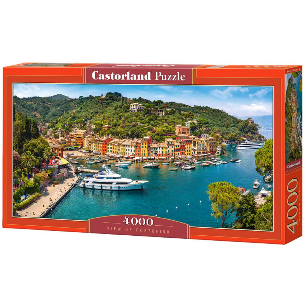PUZZLE 4000 DELOVA C-400201-2 VIEW OF PORTOFINO CASTORLAND