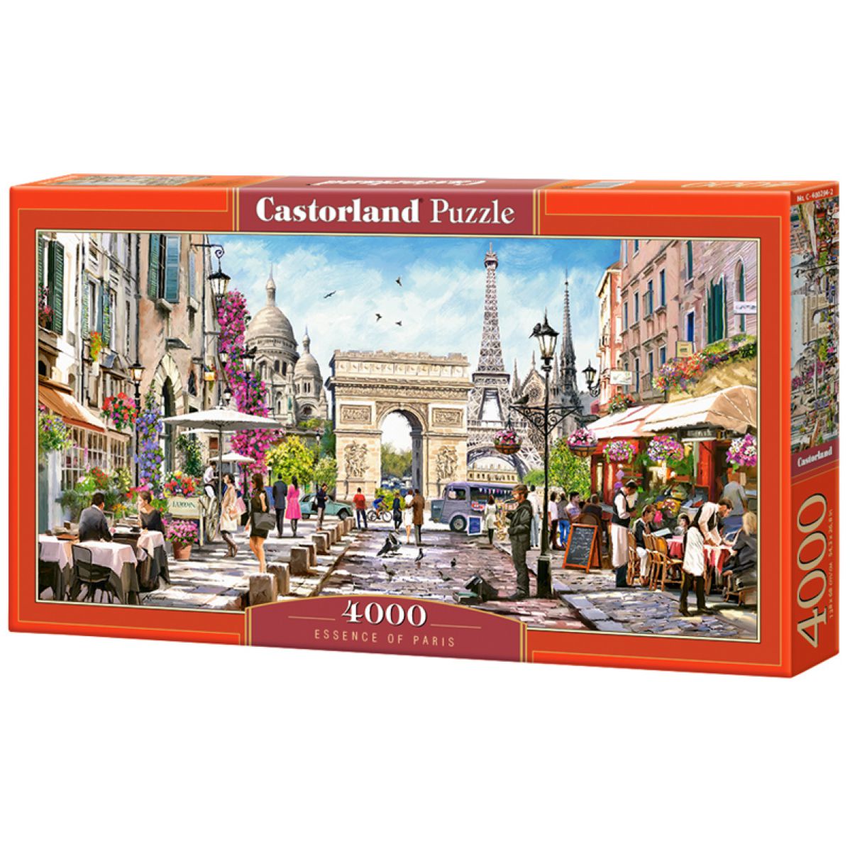 PUZZLE 4000 DELOVA C-400294-2 ESSENCE OF PARIS CASTORLAND