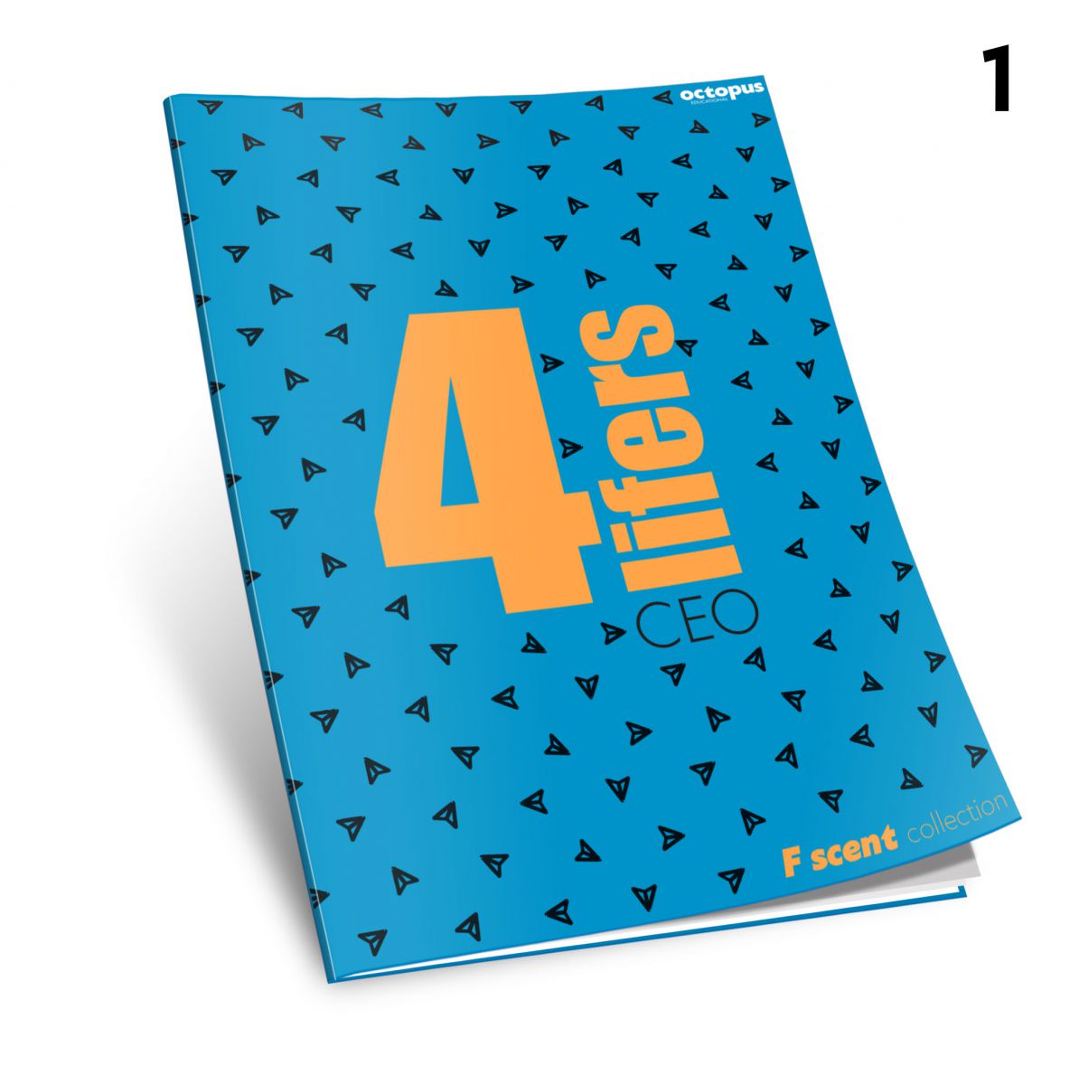 SVESKA A4 SITNI KARO 52L F SCENT 80g OCTOPUS UNL-1964