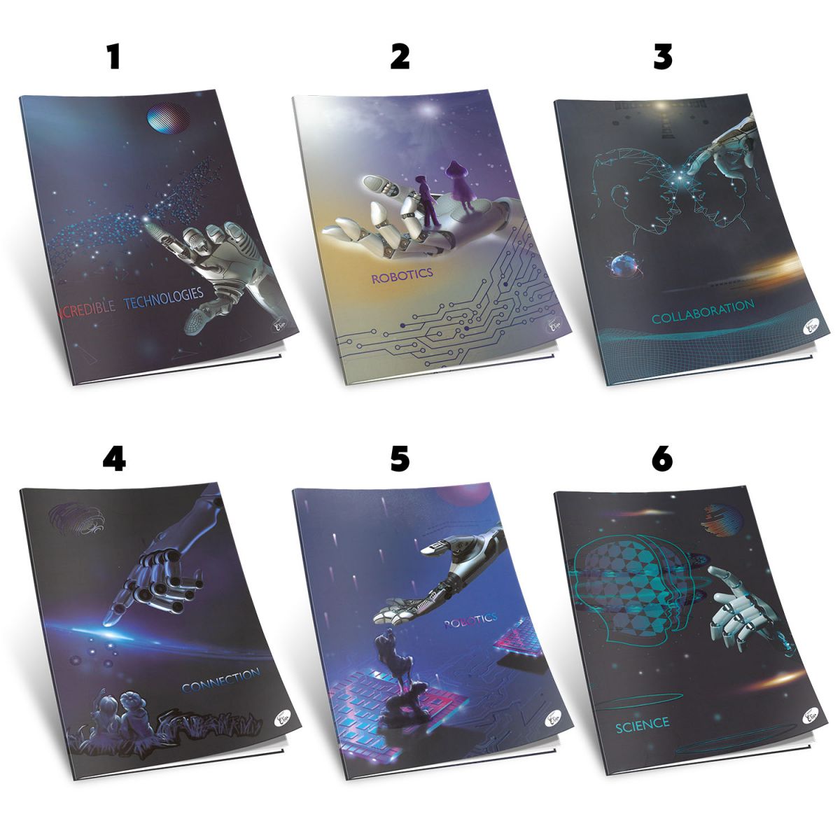 SVESKA A4 SITNI KARO 52L ROBOTS 80g