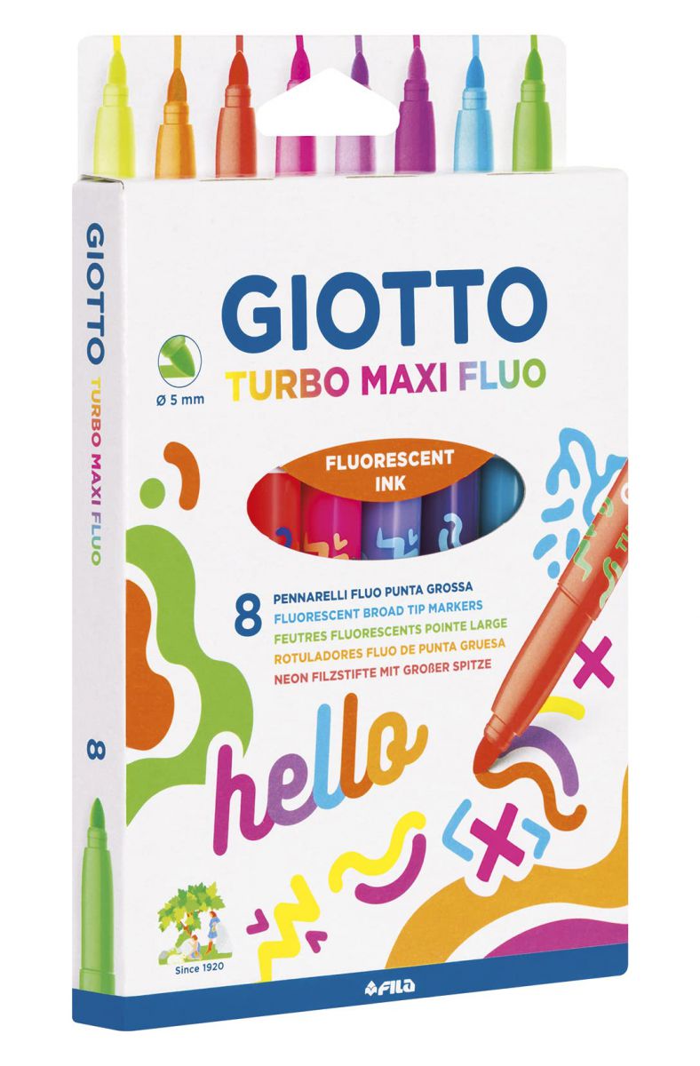 FLOMASTER 8/1 TURBO COLOR MAXI FLUO 0453800