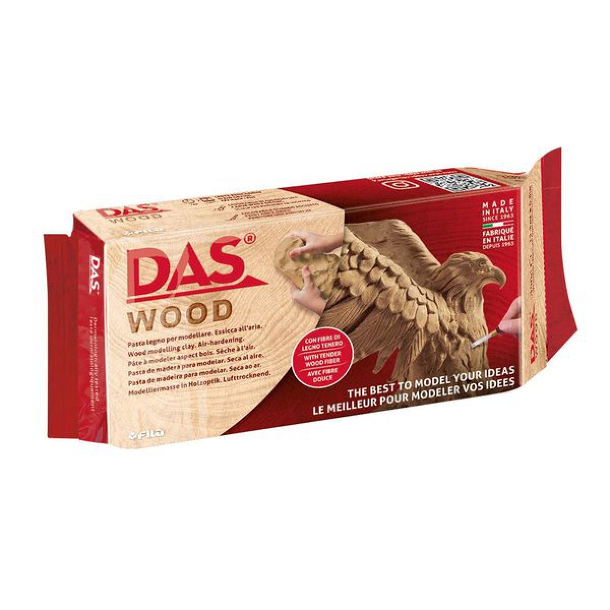 MASA ZA MODELOVANJE WOOD 350g DAS 348700