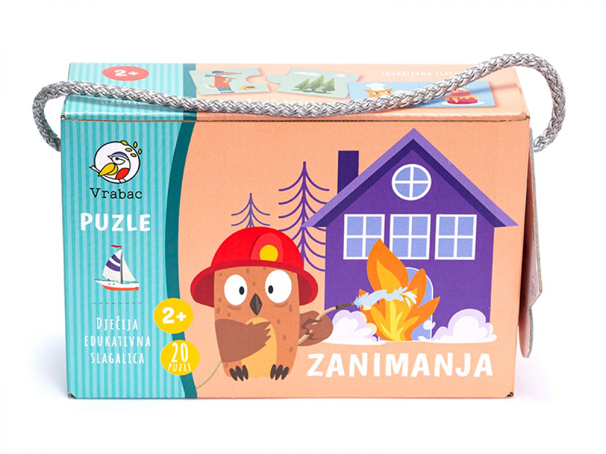 PUZZLE ZANIMANJA ZA DECU TODDLER VRABAC