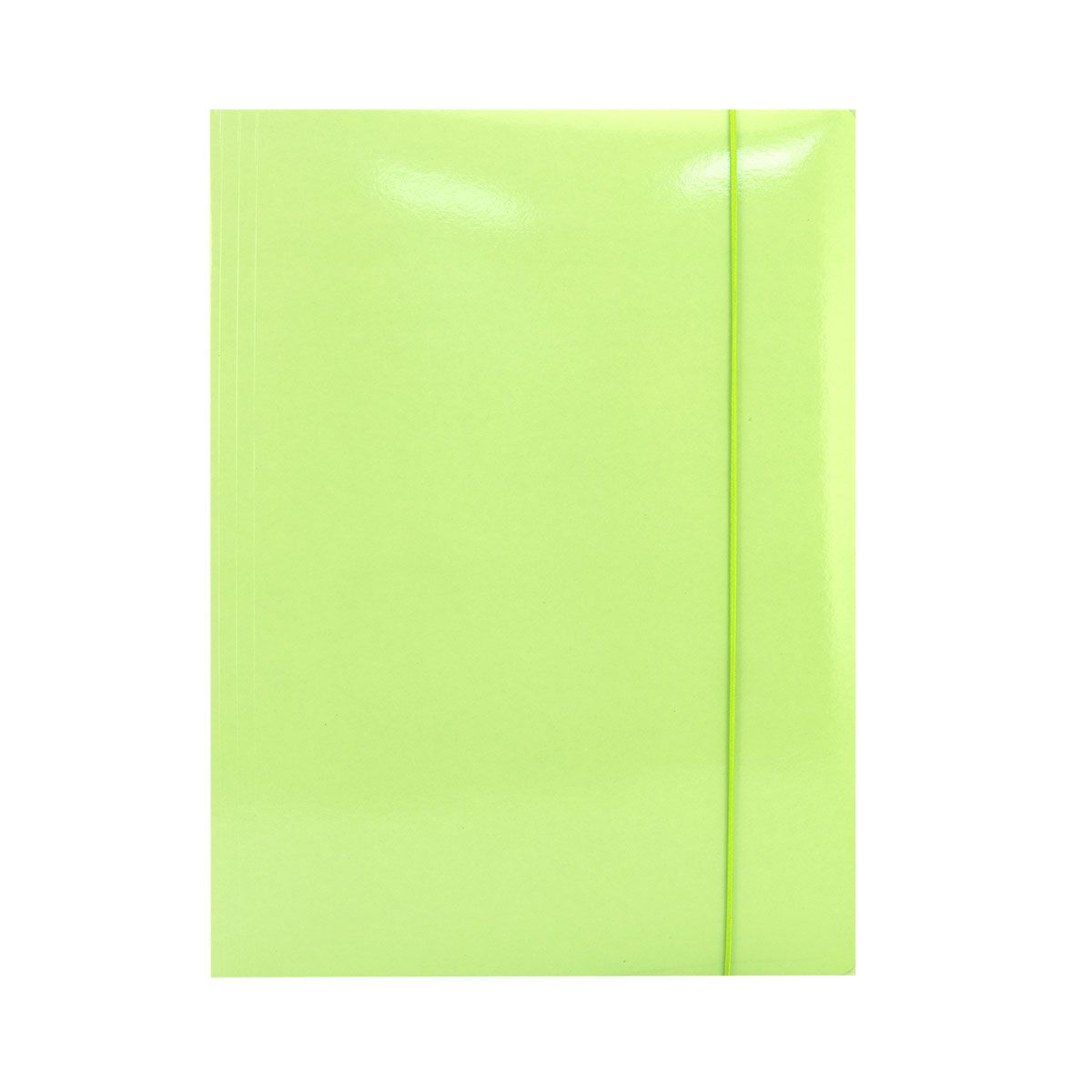 FASCIKLA A4 SA GUMOM JEDNOBOJNA ZELENA SVETLO UNL-2110 OCTOPUS 450g