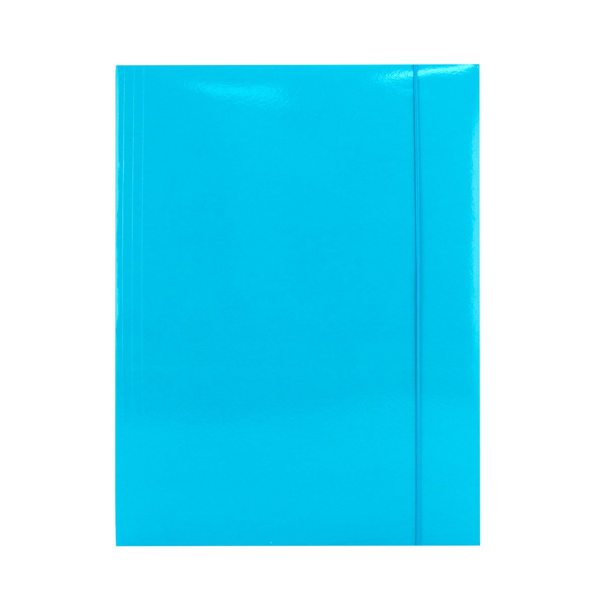 FASCIKLA A4 SA GUMOM JEDNOBOJNA PLAVA SVETLO UNL-2111 OCTOPUS 450g