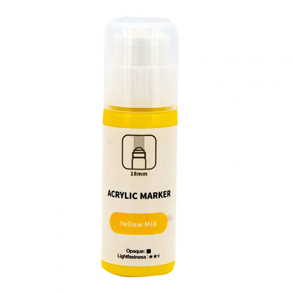 MARKER AKRILNI 60ml YELLOW MID PA86012 ART