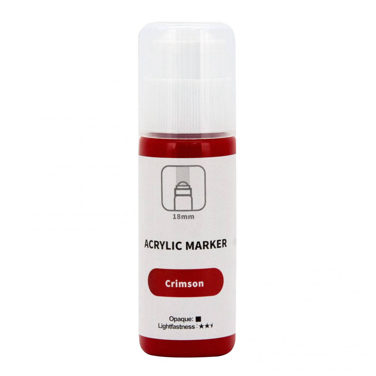 MARKER AKRILNI 60ml CRIMSON PA86015 ART