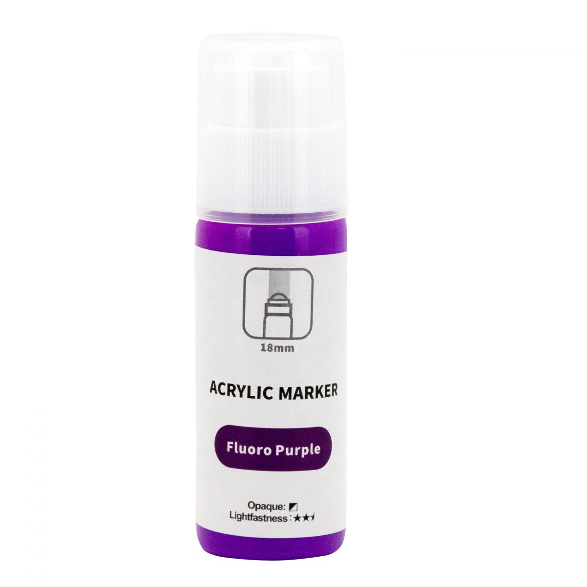 MARKER AKRILNI 60ml FLUO PURPLE PA86101 ART