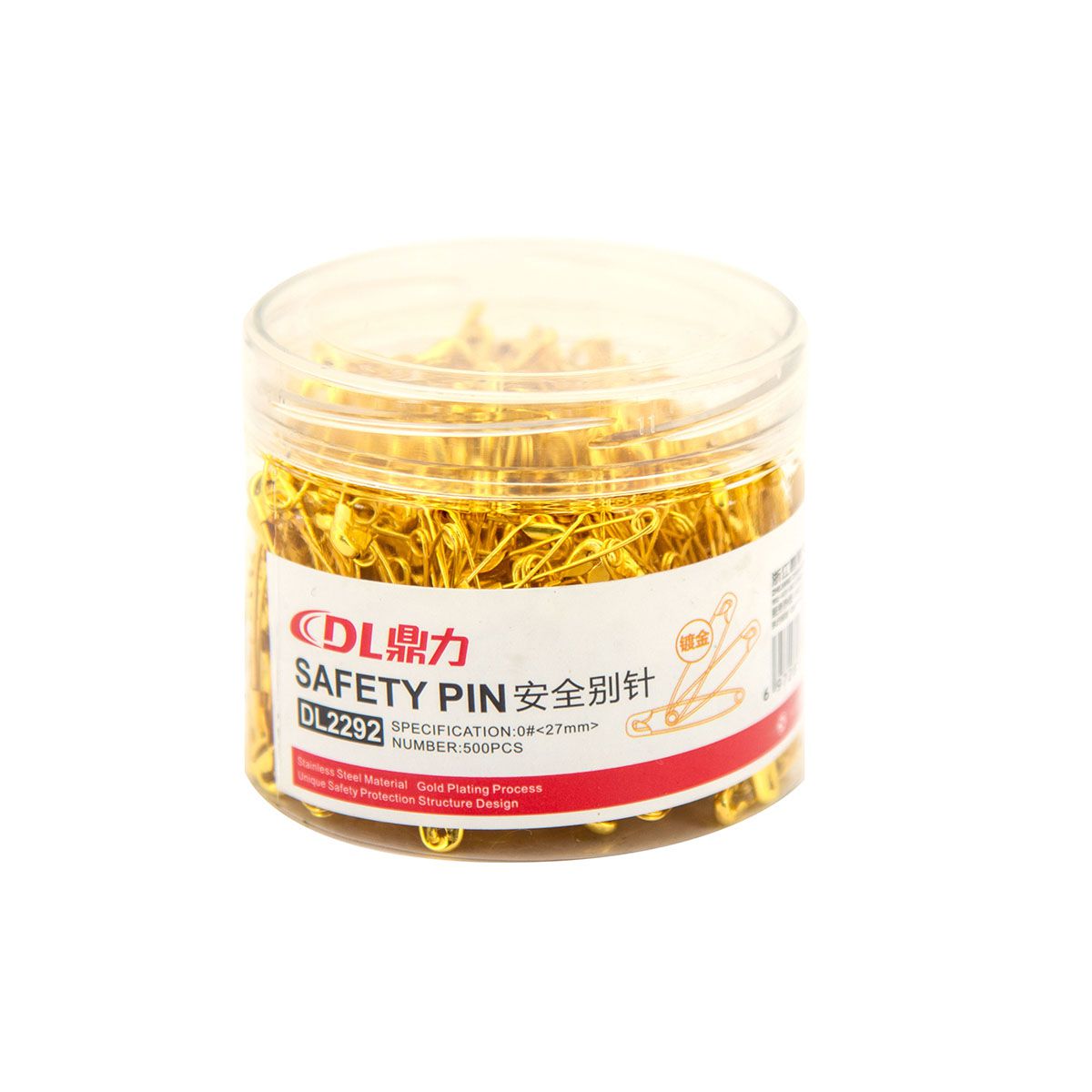 ZIHERNADLE 27MM 500/1 ZLATNE DL2292