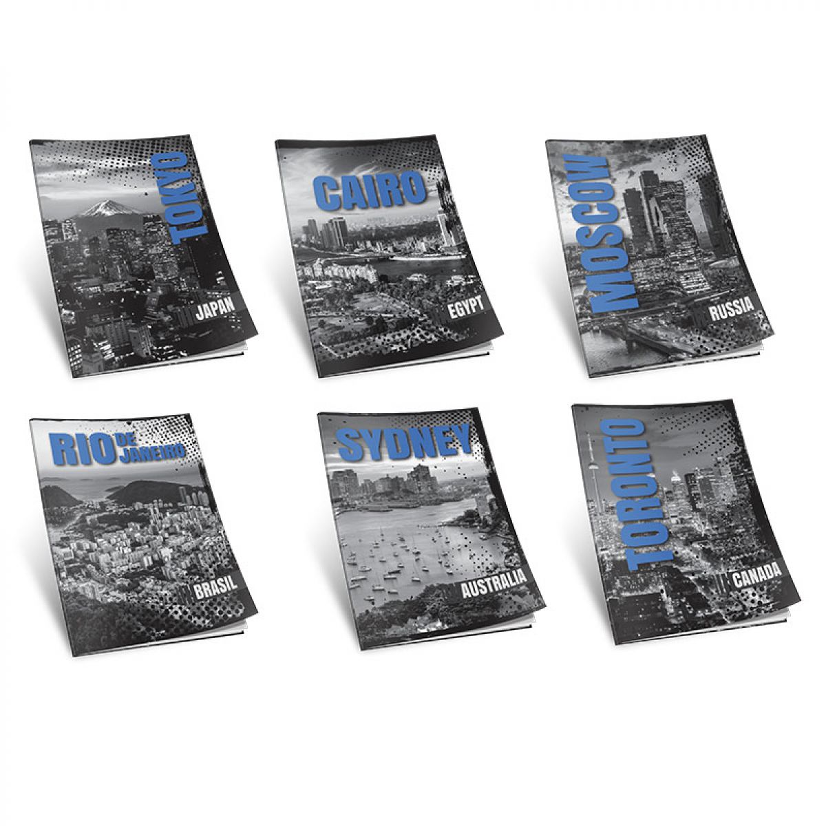 SVESKA A4 SITNI KARO 52L WORLD TOUR 80g OCTOPUS UNL-2129