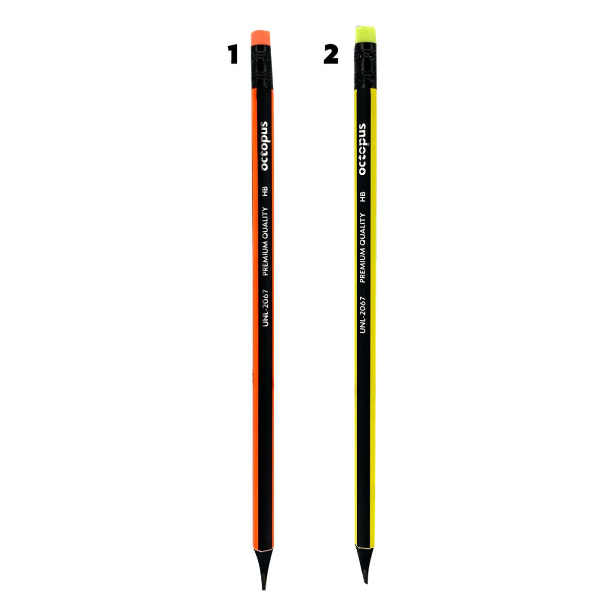 OLOVKA GRAFITNA HB 1/1 TRIANGULAR BLACK SA GUMICOM OCTOPUS UNL-2067