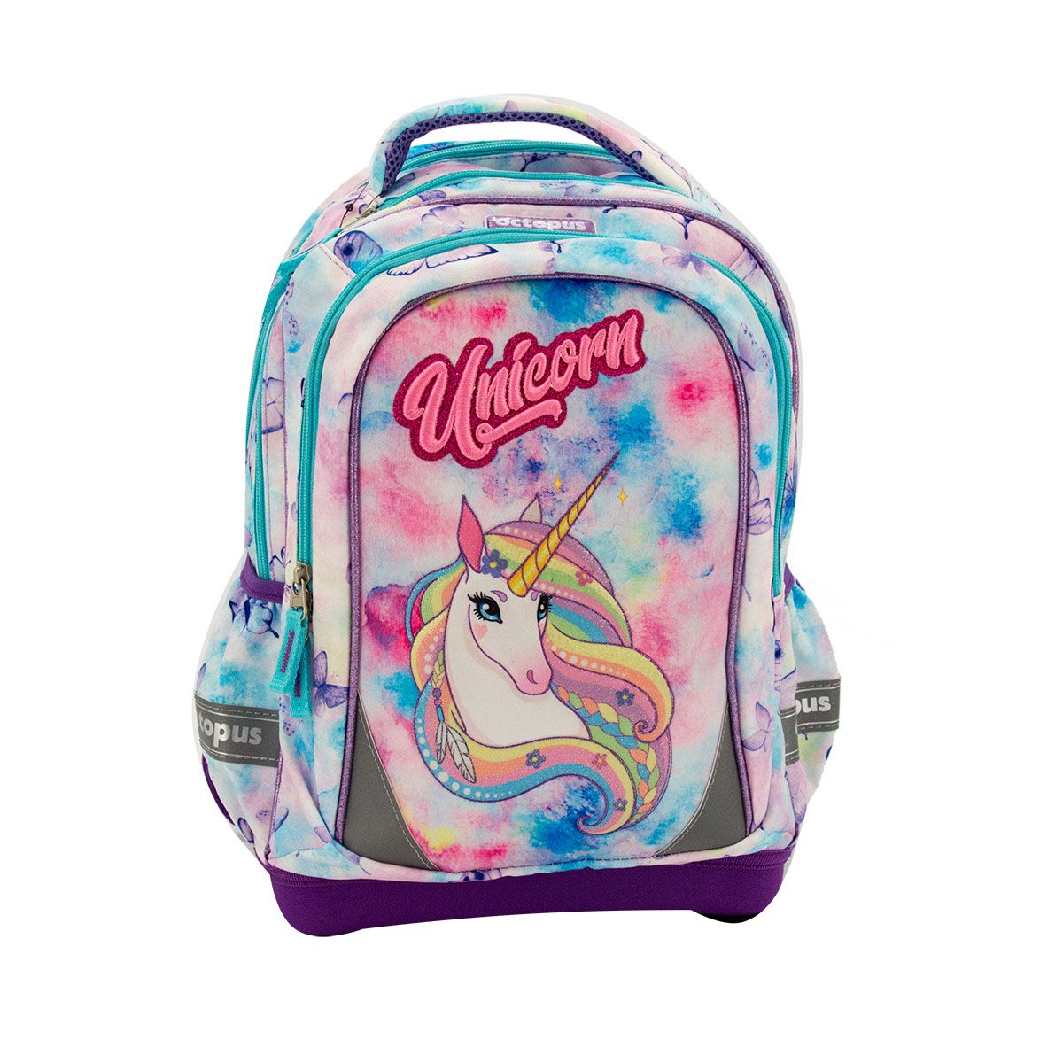 TORBA ŠKOLSKA ANATOMSKA OCTOPUS UNICORN OET2450