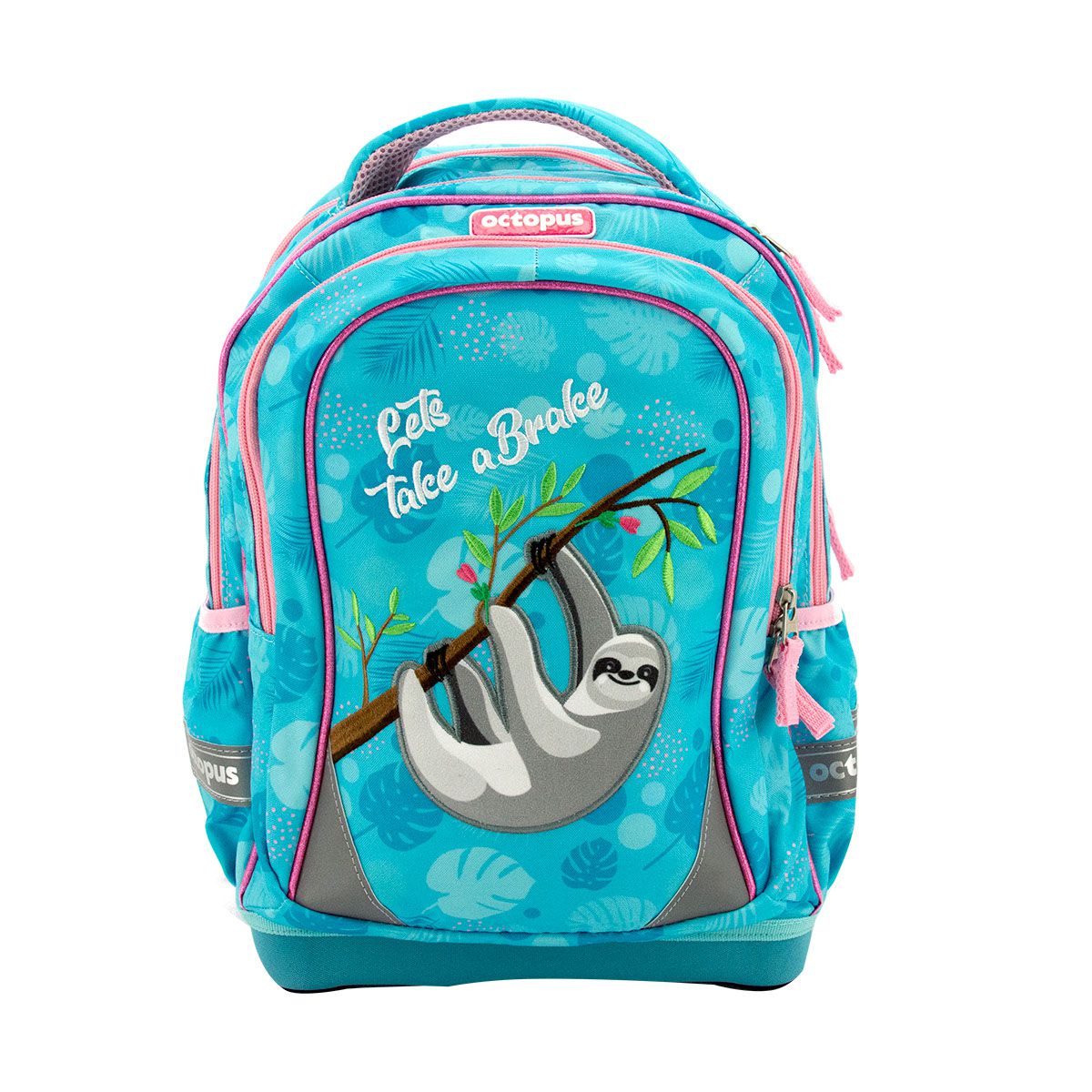 TORBA ŠKOLSKA ANATOMSKA OCTOPUS LETS TAKE A BRAKE OET2460