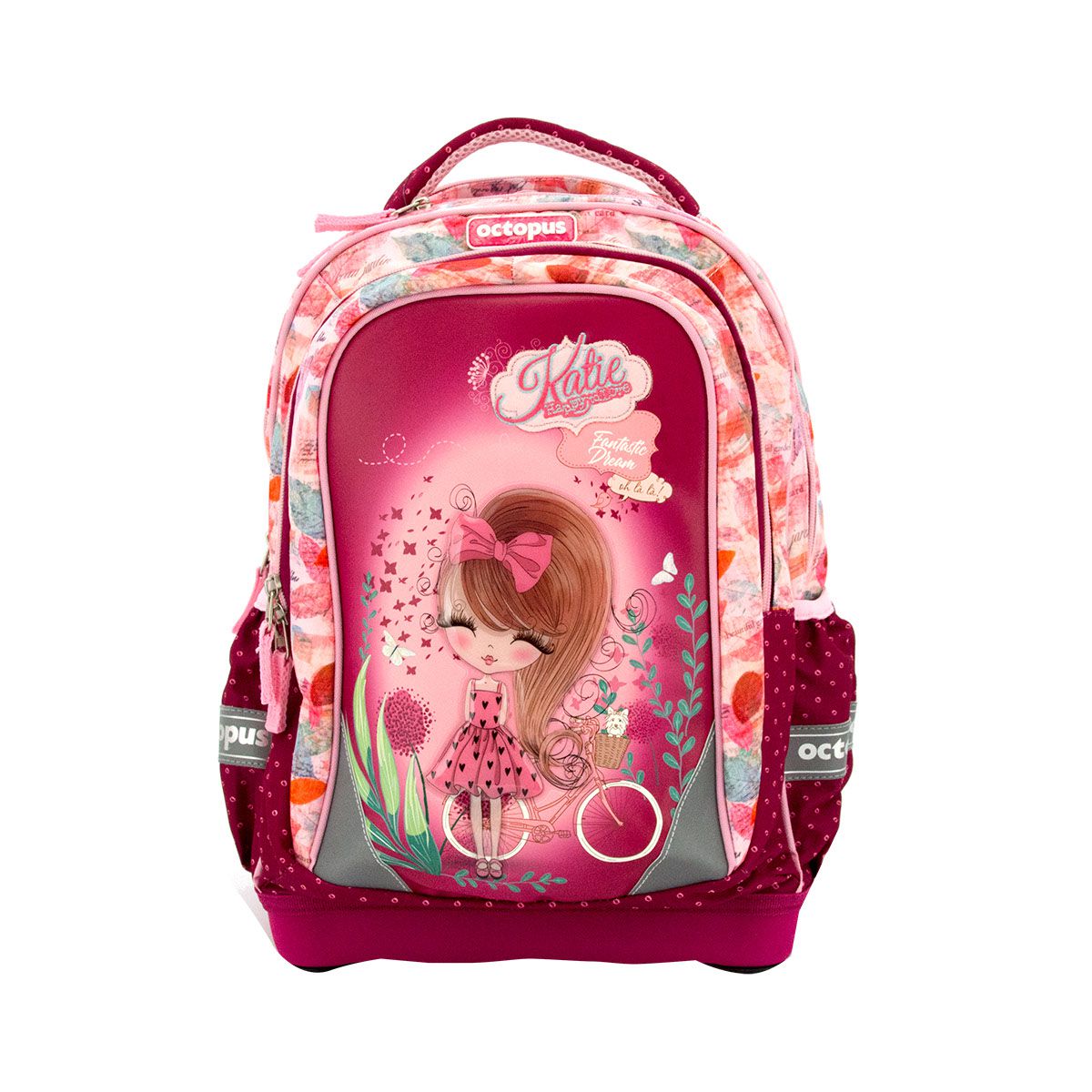 TORBA ŠKOLSKA ANATOMSKA OCTOPUS KATIE HAPPY TO LOVE OET2470