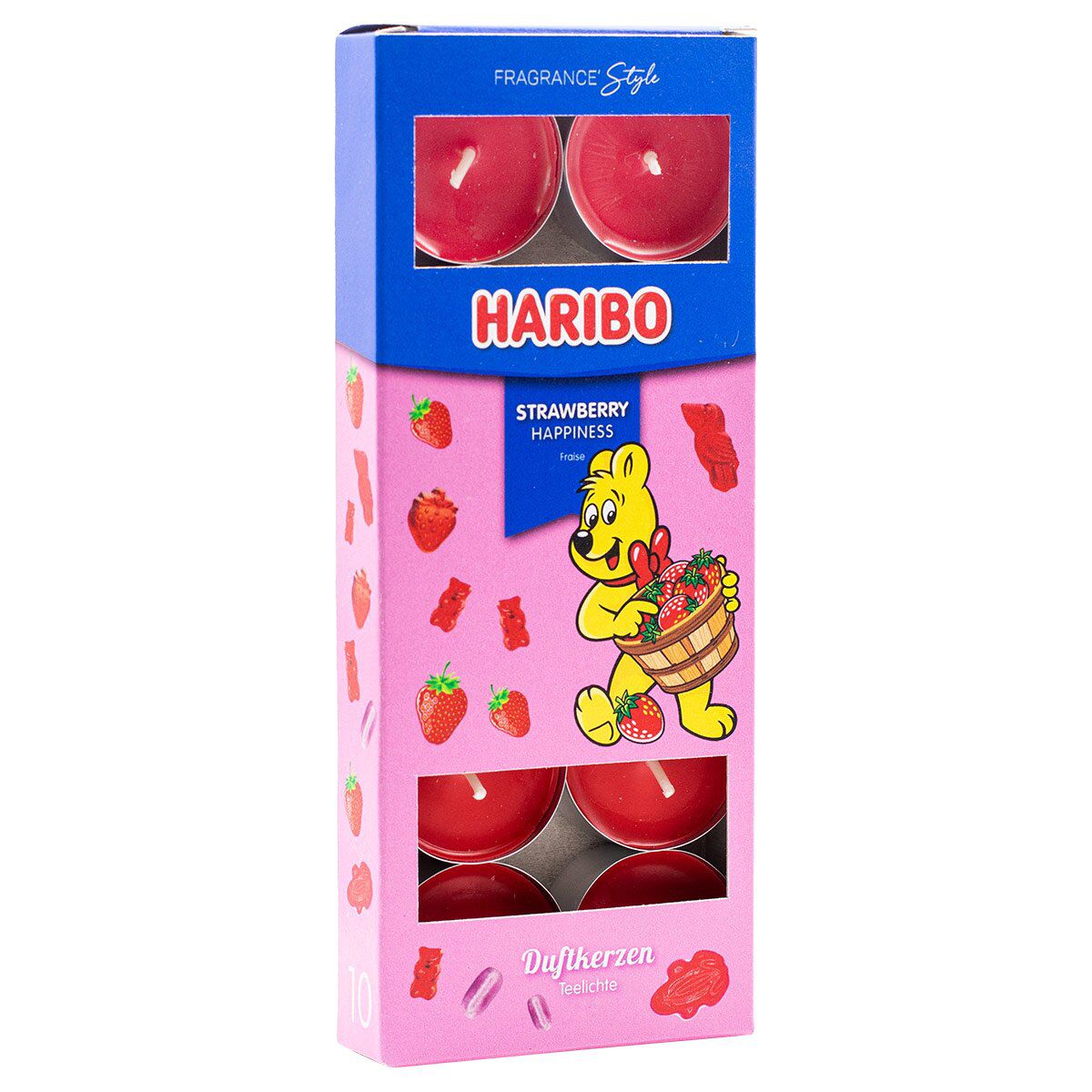SVEĆA ČAJNA HERIBO STRAWBERRY HAPPINSESS 10/1 A1673