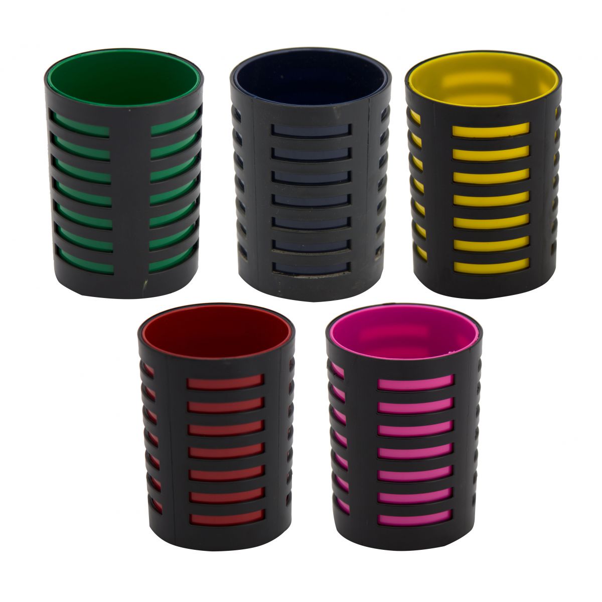 ČAŠA ZA OLOVKE 2/1 ARK U PVC FOLIJI 6 BOJA 1556